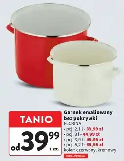 Intermarche Garnek emaliowany 5.2 l Florina (Florentyna) oferta