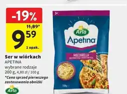 Intermarche Ser mozzarella tarta Arla Apetina oferta
