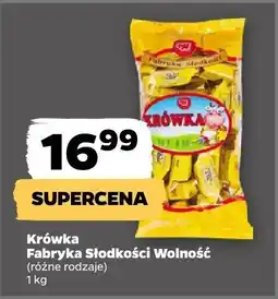 Netto Cukierki Krówki różne rodzaje Fabryka Słodkości Wolność oferta