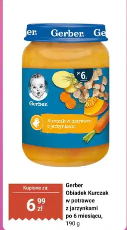 Biedronka Obiadek Kurczak w potrawce z jarzynkami Gerber oferta