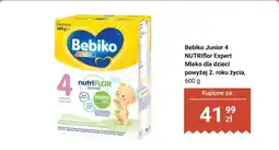 Biedronka Mleko Bebiko Junior 4 NUTRIflor Expert dla dzieci powyżej 2. roku życia oferta