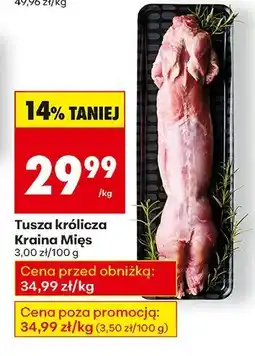 Biedronka Tusza królicza Kraina Mięs oferta