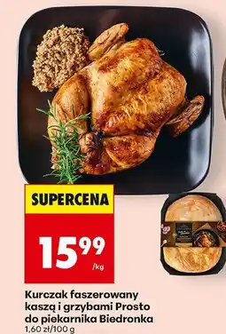 Biedronka Kurczak faszerowany kaszą i grzybami Prosto do piekarnika Prosto do piekarnika Biedronka oferta