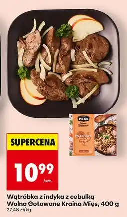 Biedronka Wątróbka z indyka z cebulką Wolno Gotowane Kraina Mięs oferta