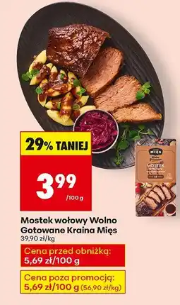 Biedronka Mostek wołowy Wolno Gotowane Kraina Mięs oferta