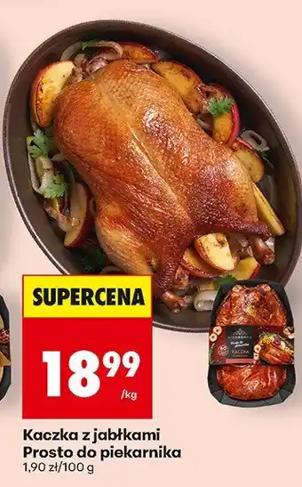 Biedronka Kaczka z jabłkami Prosto do piekarnika Biedronka oferta