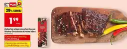 Biedronka Żeberka wieprzowe barbecue Wolno Gotowane Kraina Mięs oferta
