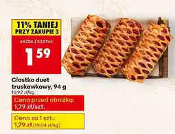 Biedronka Ciastko duet truskawkowy Biedronka oferta