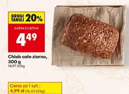 Biedronka Chleb cale ziarno Biedronka oferta