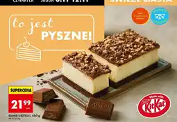 Biedronka Sernik z KitKat, 450 g oferta