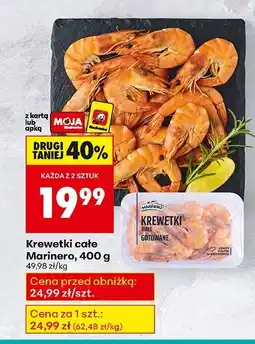 Biedronka Krewetki całe Marinero oferta