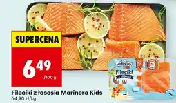 Biedronka Fileciki z łososia Kids Marinero oferta