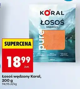 Biedronka Łosoś wędzony Koral oferta