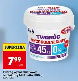 Biedronka Twaróg wysokobiałkowy bez laktozy 500 g Mlekovita oferta