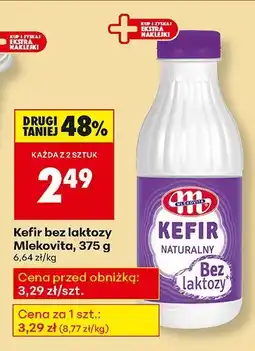 Biedronka Kefir bez laktozy Mlekovita oferta