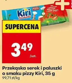 Biedronka Przekąska serek i paluszki o smaku pizzy Kiri oferta