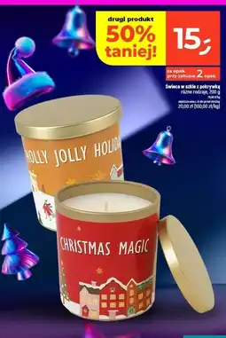 Dealz Świeca w szkle oferta