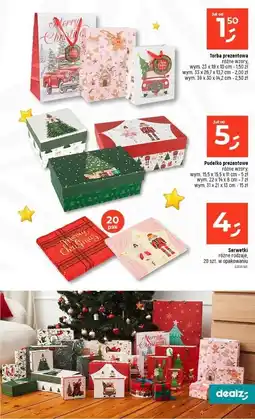 Dealz Torebka prezentowa 39 x 30 13.5 cm oferta