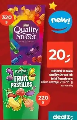 Dealz Żelki Rowntree's Fruit Pastilles oferta