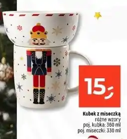 Dealz Kubek z miseczką świąteczny oferta