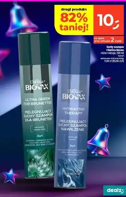 Dealz Suchy szampon dla brunetek Biovax oferta