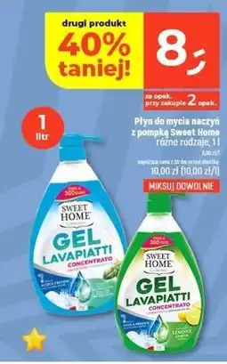 Dealz Płyn do mycia naczyń cytrynowy Sweet Home oferta