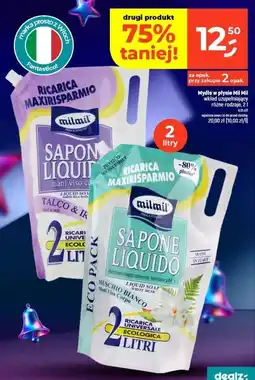 Dealz Mydło w płynie talco & iris Milmil oferta