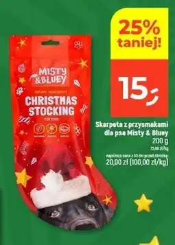 Dealz Skarpeta z przysmakami Misty & Bluey oferta