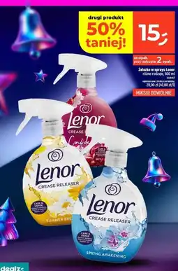 Dealz Płyn na zagięcia jasmine & red berries Lenor Crease Releaser oferta