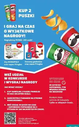 Dealz Chipsy sour cream-onion Pringles oferta