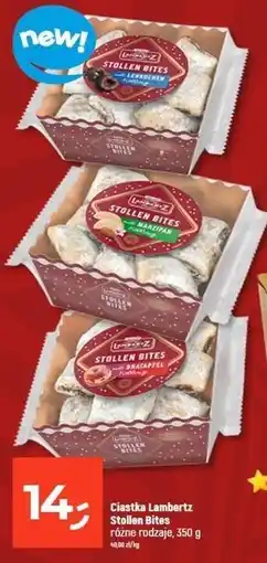 Dealz Ciastka stollen bites jabłko z czekoladą Lambertz oferta