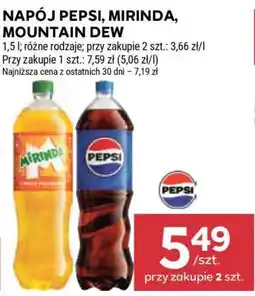 Stokrotka Market NAPÓJ PEPSI, MIRINDA, MOUNTAIN DEW oferta