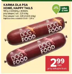 Stokrotka Market Karma dla psa Home, Happy Tails oferta