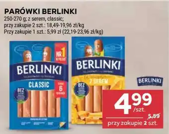 Stokrotka Market Parówki BERLINKI oferta
