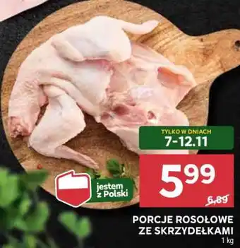 Stokrotka Market Porcje rosołowe ze skrzydełkami oferta