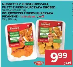 Stokrotka Market Nuggetsy z piersi kurczaka, filety z piersi kurczaka Drosed oferta