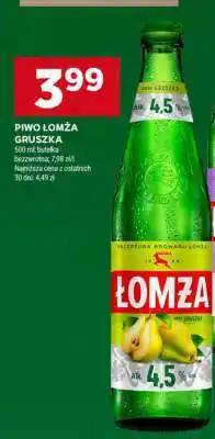 Stokrotka Market Piwo Łomża Gruszka oferta