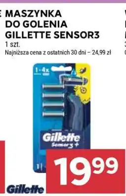 Stokrotka Market Maszynka do golenia Gillette Sensor3 oferta