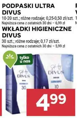 Stokrotka Market WKŁADKI HIGIENICZNE DIVUS oferta