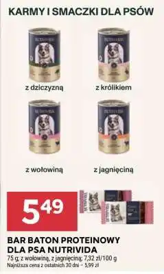 Stokrotka Market BAR BATON PROTEINOWY DLA PSA NUTRIVIDA oferta