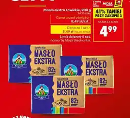 Biedronka Masło ekstra Łowickie oferta