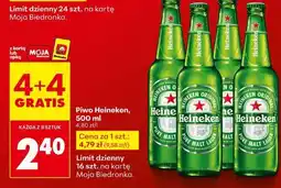 Biedronka Piwo Heineken 500 ml oferta