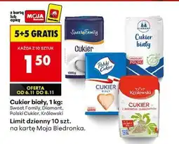 Biedronka Cukier biały 1 kg oferta