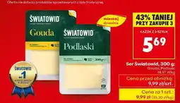 Biedronka Ser Światowid, 300 g: Gouda, Podlaski oferta