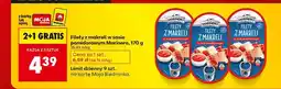 Biedronka Filety z makreli w sosie pomidorowym Marinero 170 g oferta