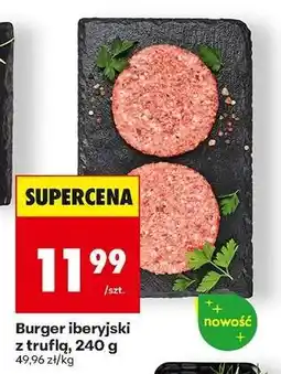 Biedronka Burger iberyjski z truflą, 240 g oferta