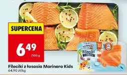 Biedronka Fileciki z łososia Marinero Kids oferta