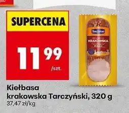 Biedronka Kiełbasa krakowska Tarczyński, 320 g oferta