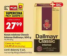 Biedronka Kawa mielona Classic Intense Dallmayr, 500 g oferta