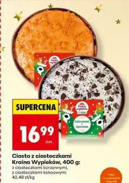 Biedronka Ciasto z ciasteczkami Kraina Wypieków, 400 g oferta
